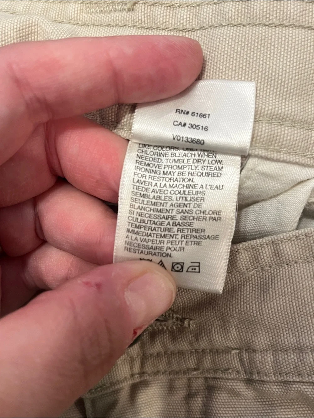 The North Face Men's Zip-Off Convertible Cargo Pants - Light Khaki